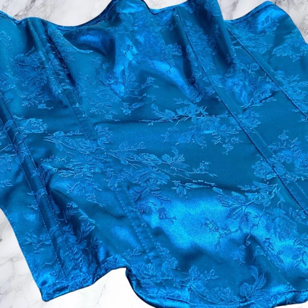 VTG Frederick’s of Hollywood 2 piece Corset + Thong Set